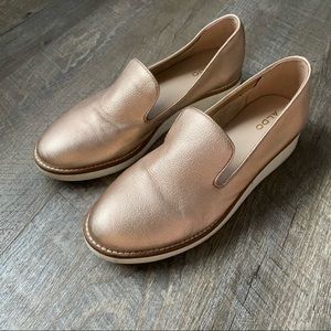 Rose Gold Aldo Shoes